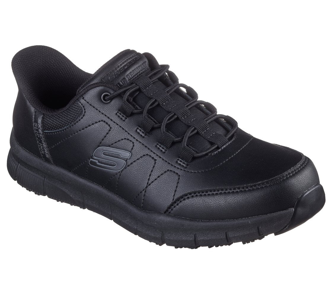 SKECHERS SLIP-INS WORK: NAMPA - KNOTLY ZAPATILLAS CASUAL | 200293BLK
