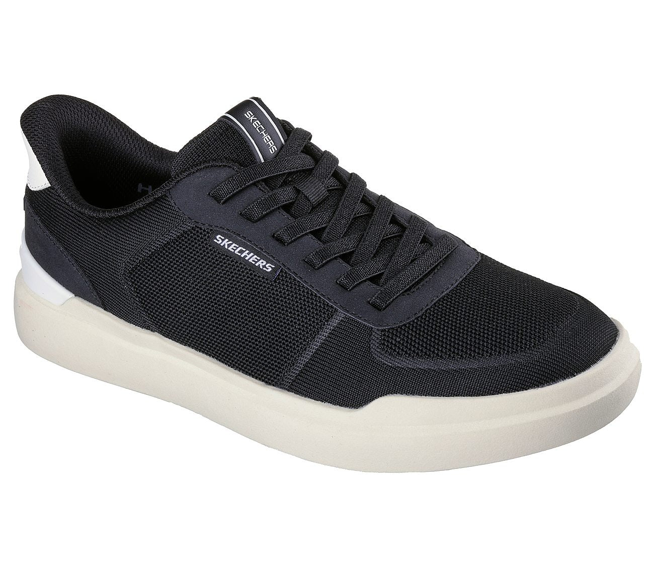 SKECHERS SLIP-INS OWEN-BANNER ZAPATILLAS CASUAL | 211238BLK