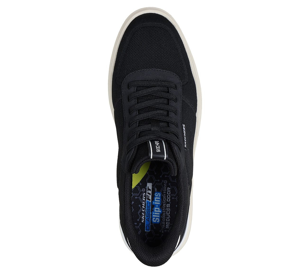 SKECHERS SLIP-INS OWEN-BANNER ZAPATILLAS CASUAL | 211238BLK