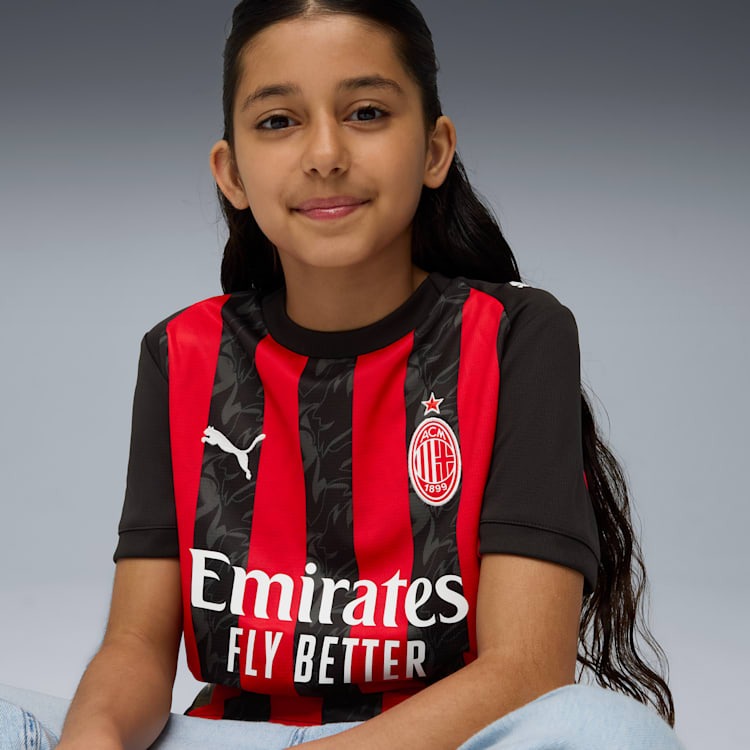 PUMA AC MILAN 25/26 HOME JERSEY JR FOOTBALL | 779965 01