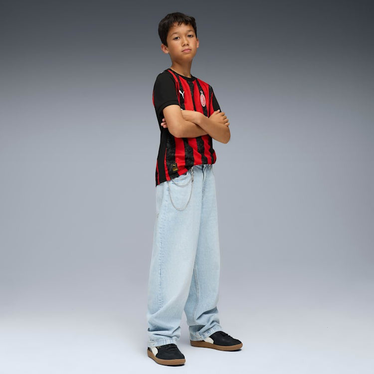 PUMA AC MILAN 25/26 HOME JERSEY JR FOOTBALL | 779965 01