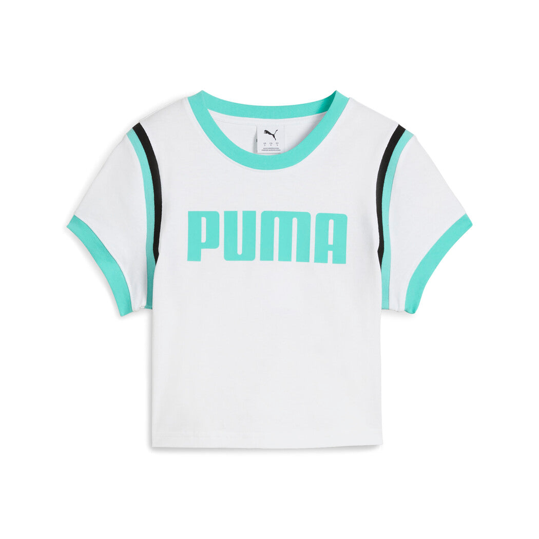 PUMA FUTURE.PUMA.ARCHIVE CROPPED T-SHIRT | 629785 52