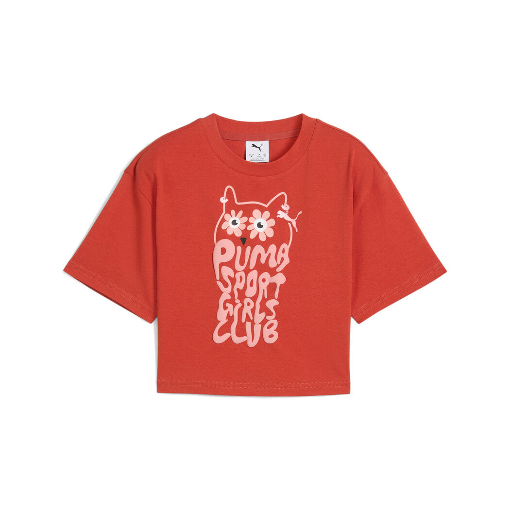 PUMA HOUSE OF GRAPHICS SHORT-LENGTH T-SHIRT JR | 629891 15