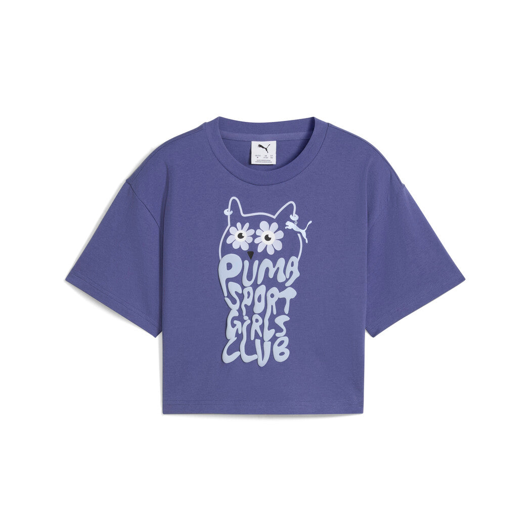 PUMA HOUSE OF GRAPHICS SHORT-LENGTH T-SHIRT JR | 629891 46