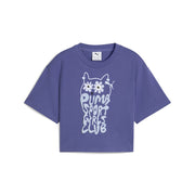 PUMA HOUSE OF GRAPHICS SHORT-LENGTH T-SHIRT JR | 629891 46
