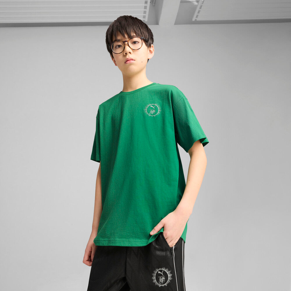 PUMA HARRY POTTER 'SLYTHERIN' T-SHIRT  JR | 630077 86