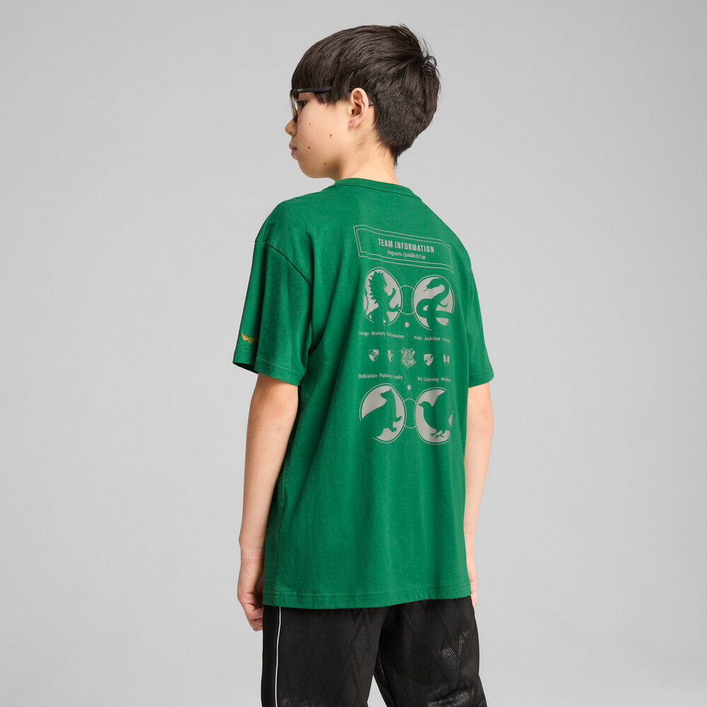 PUMA HARRY POTTER 'SLYTHERIN' T-SHIRT  JR | 630077 86