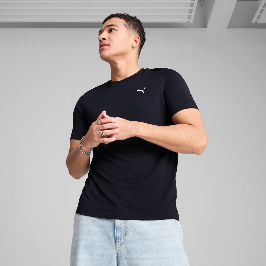 PUMA ESSENTIALS SMALL PUMA LOGO POLY T-SHIRT CASUAL | 682542 16