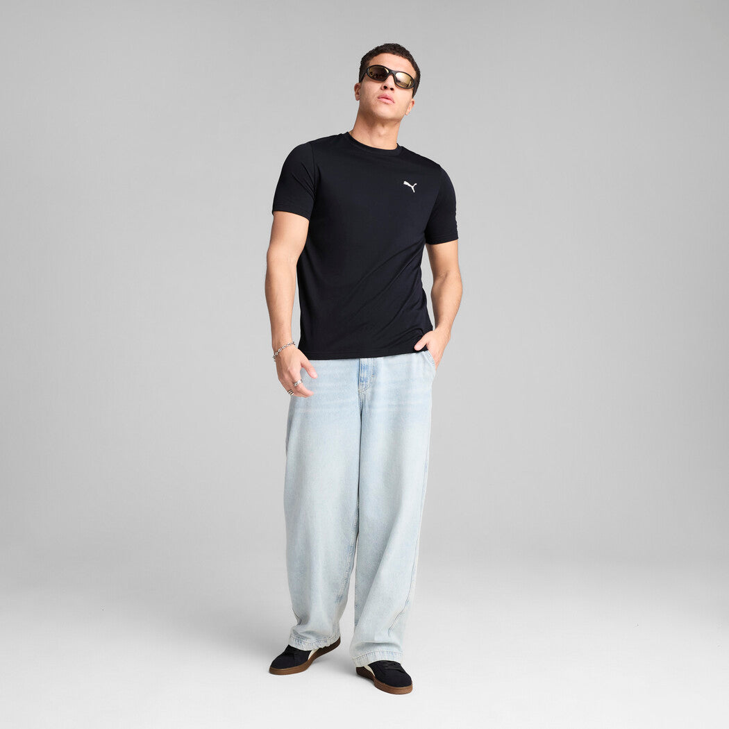 PUMA ESSENTIALS SMALL PUMA LOGO POLY T-SHIRT CASUAL | 682542 16