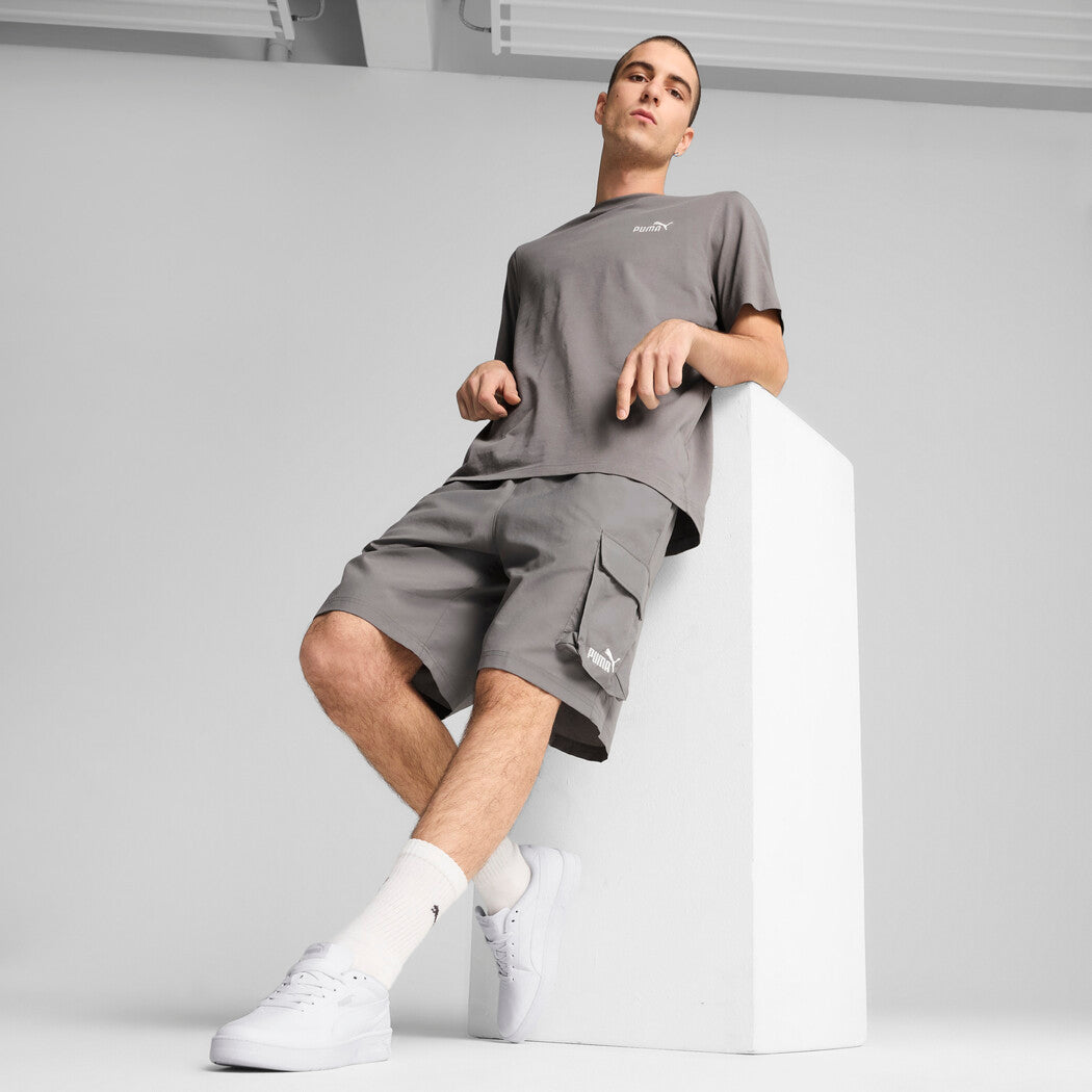 PUMA ESSENTIALS NO.1 LOGO WOVEN CARGO 9 SHORTS CASUAL | 682664 79