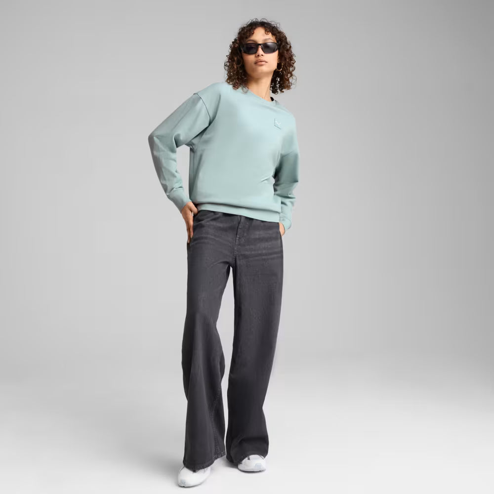 PUMA ESSENTIALS ELEVATED CREW SWEATSHIRT | 685017 67