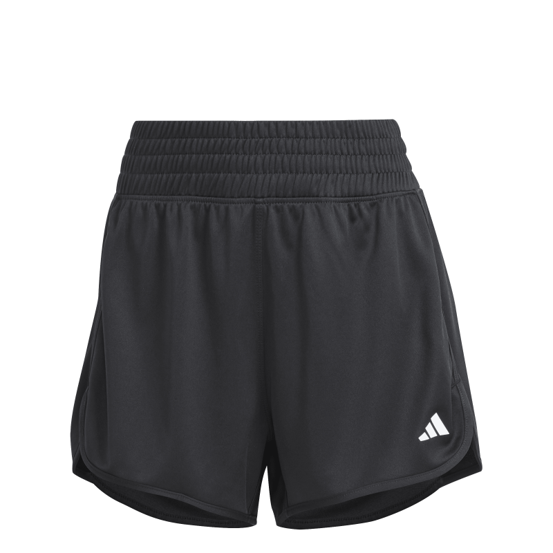 ADIDAS PACER ESSENTIALS KNIT HIGH-RISE SHORTS SHORTS TRAINING | IQ2576