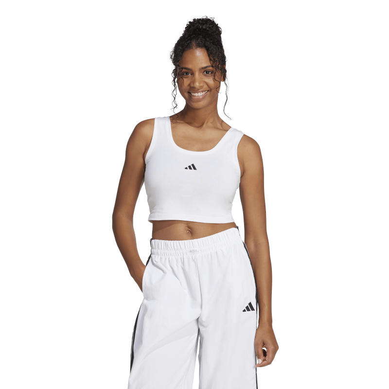 ADIDAS ESSENTIALS SMALL LOGO COTTON LIFESTYLE TANK TOP SPORTSTYLE | JD0545