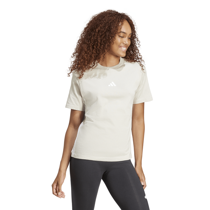 ADIDAS ESSENTIALS 3-STRIPES COTTON T-SHIRT CASUAL | JE1237