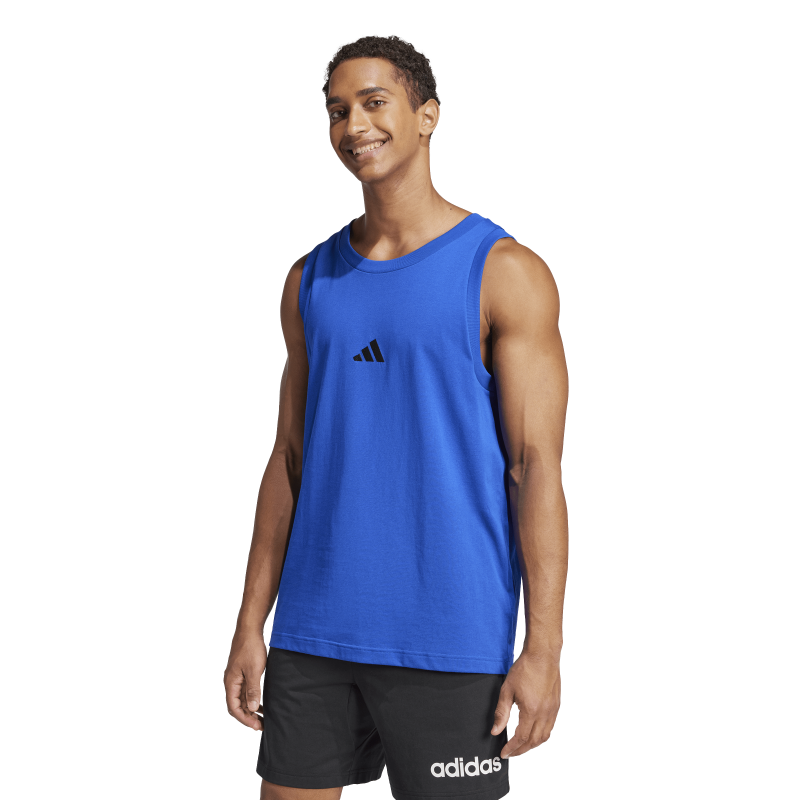 ADIDAS ESSENTIALS SLEEVELESS T-SHIRT WITH SMALL LOGO SPORTSTYLE | JE8978