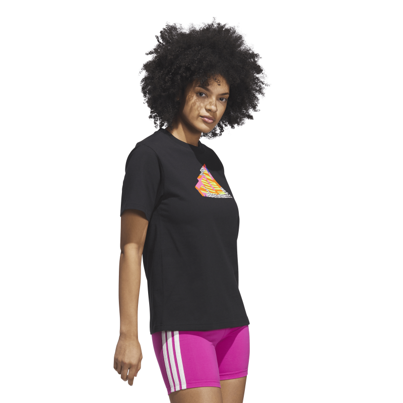 ADIDAS DIY COLAGEM PRINTED T-SHIRT CASUAL | JN2518