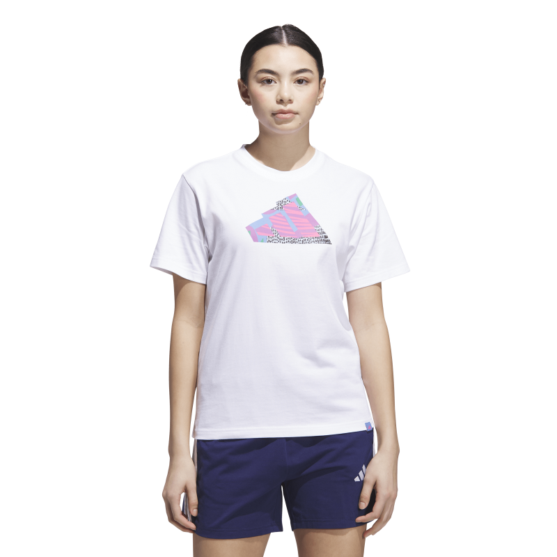 ADIDAS DIY COLAGEM PRINTED T-SHIRT CASUAL | JN2519