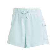 ADIDAS ESSENTIALS LOGO SMALL FRENCH FLEECE CARGO SHORTS CASUAL | JV7262