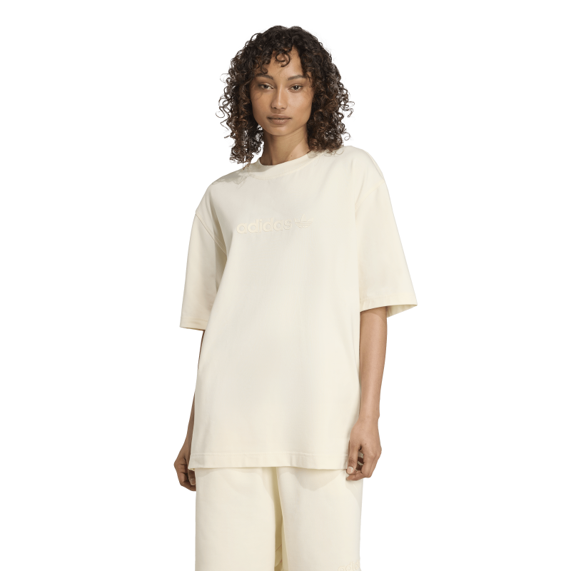 ADIDAS ESSENTIALS LINEAR T-SHIRT OVERSIZED CASUAL | JW3539