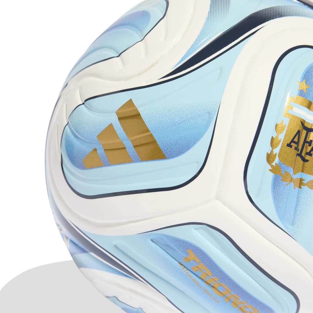ADIDAS TRIONDA ARGENTINA HOME MINI BALL FOOTBALL | JY0306