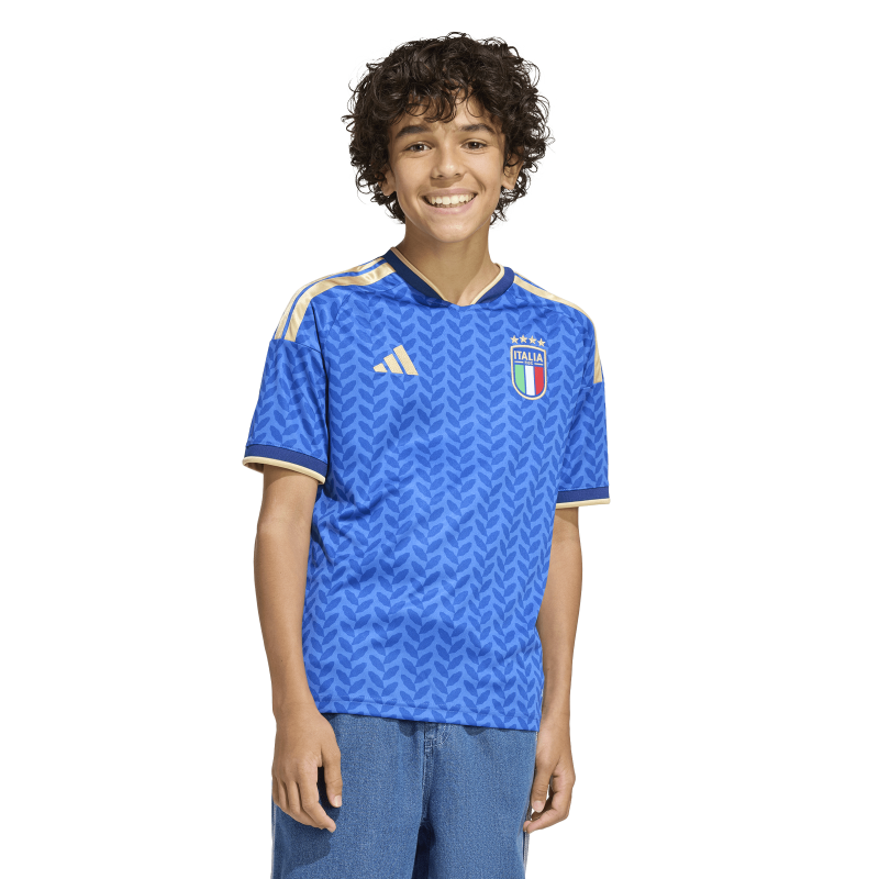 ADIDAS ITALY 26 HOME JERSEY JR FOOTBALL | JY7585
