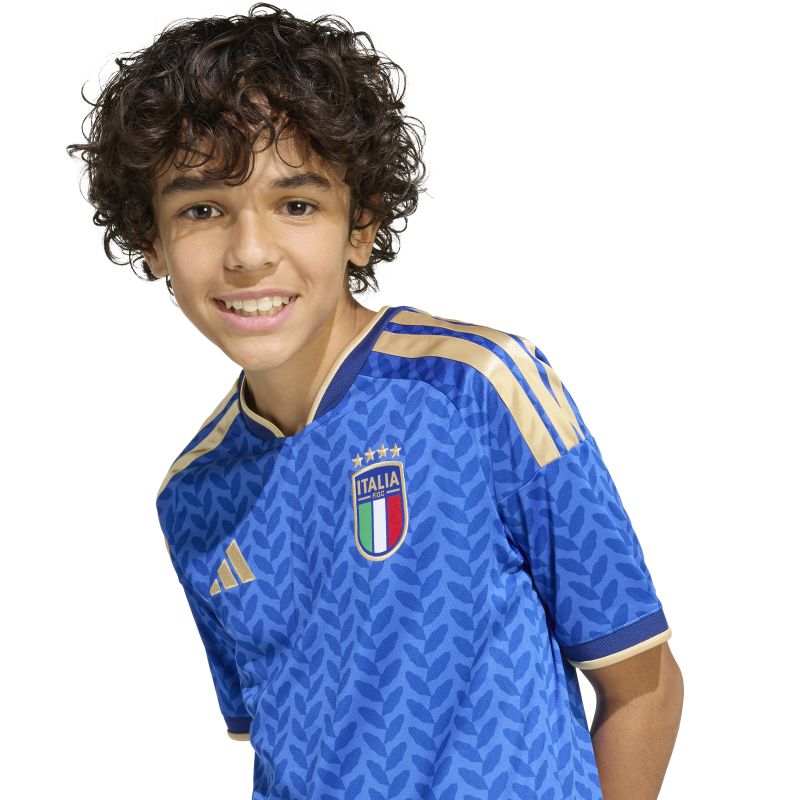 ADIDAS ITALY 26 HOME JERSEY JR FOOTBALL | JY7585