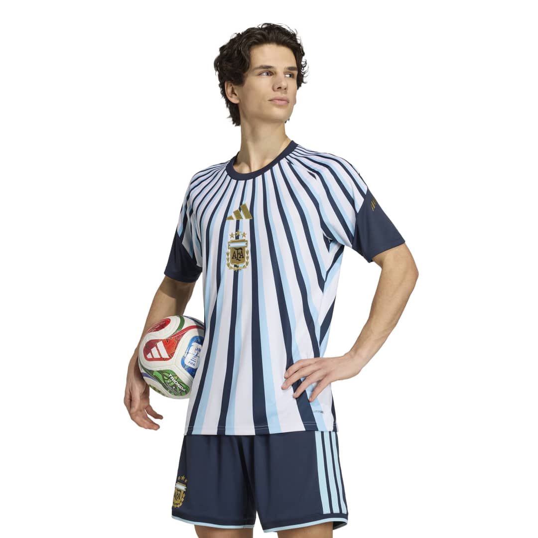 ADIDAS ARGENTINA 2026 HOME PRE-MATCH JERSEY FOOTBALL | JY9530
