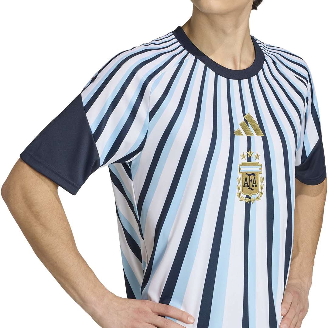 ADIDAS ARGENTINA 2026 HOME PRE-MATCH JERSEY FOOTBALL | JY9530