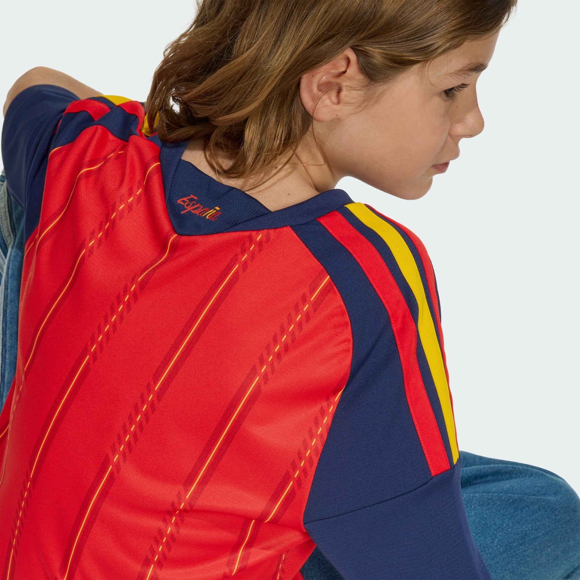 ADIDAS SPAIN 26 HOME JERSEY JR FOOTBALL | JZ5757