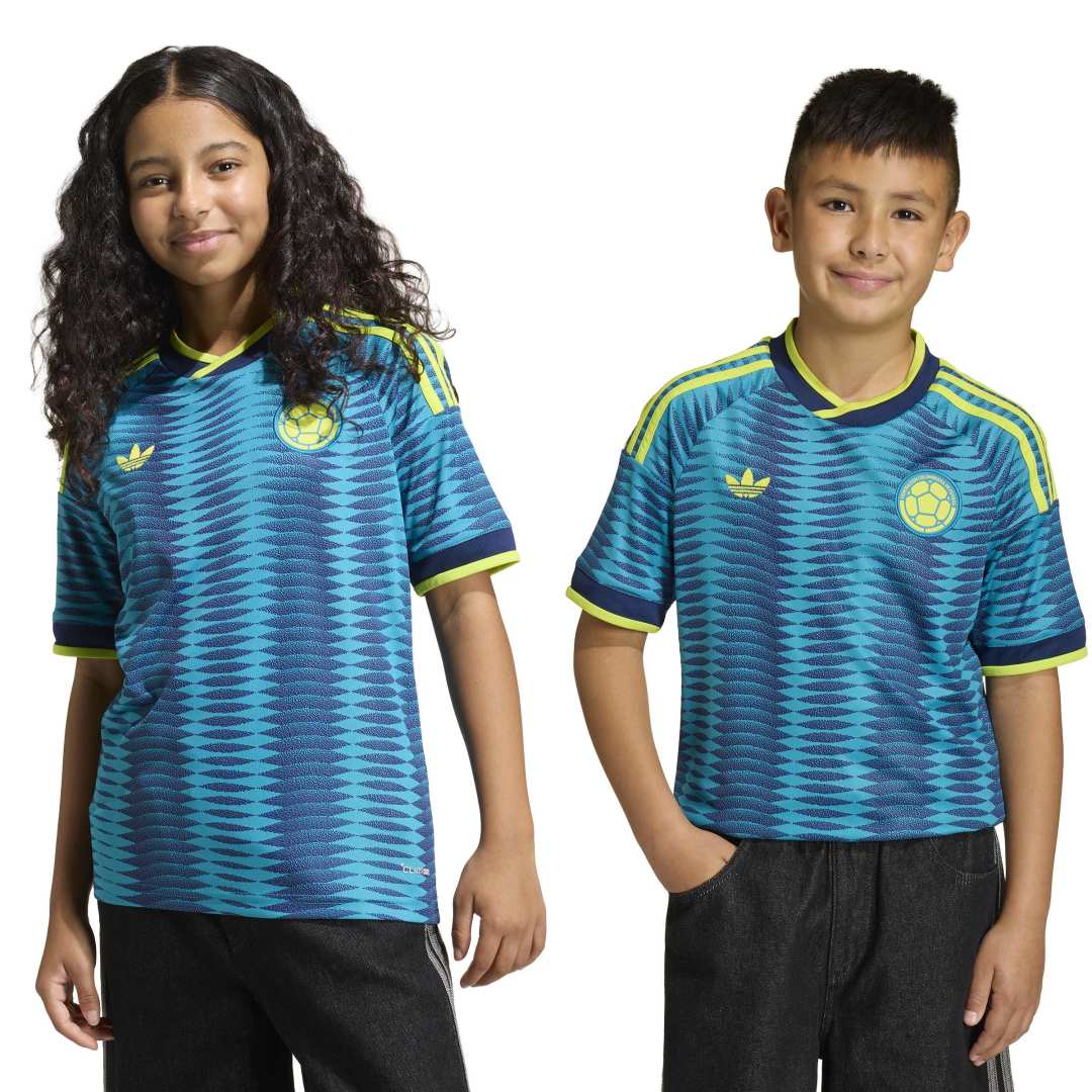 ADIDAS COLOMBIA 2026 AWAY JERSEY JR FOOTBALL | JZ8793