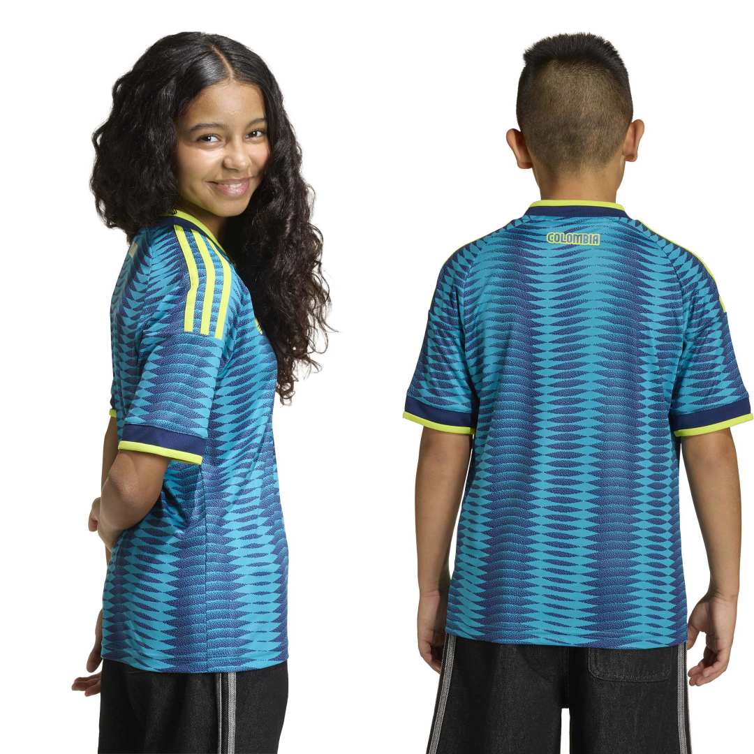ADIDAS COLOMBIA 2026 AWAY JERSEY JR FOOTBALL | JZ8793