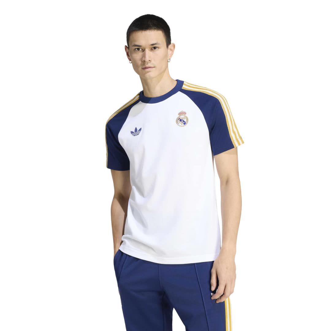 ADIDAS REAL MADRID ORIGINALS T-SHIRT FOOTBALL | JZ9152