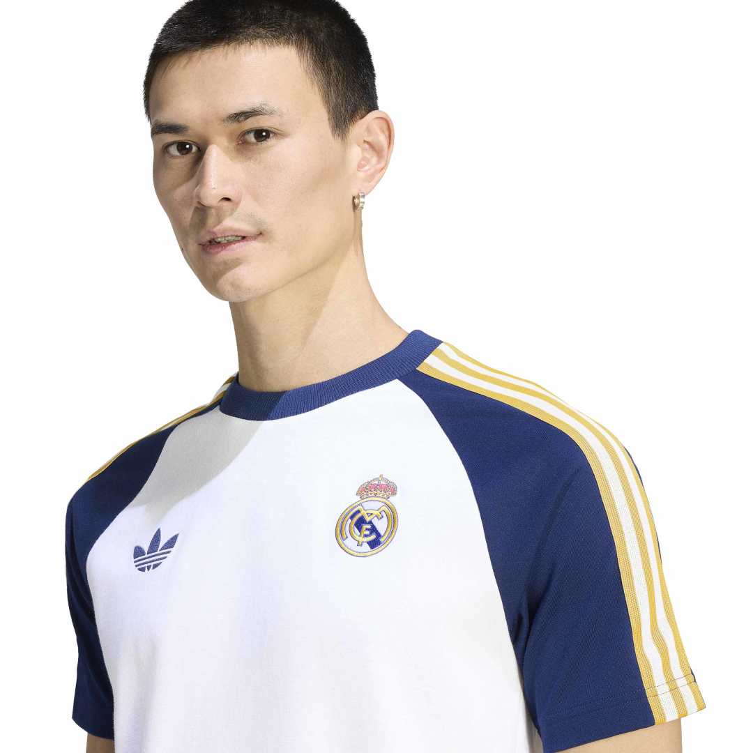 ADIDAS REAL MADRID ORIGINALS T-SHIRT FOOTBALL | JZ9152