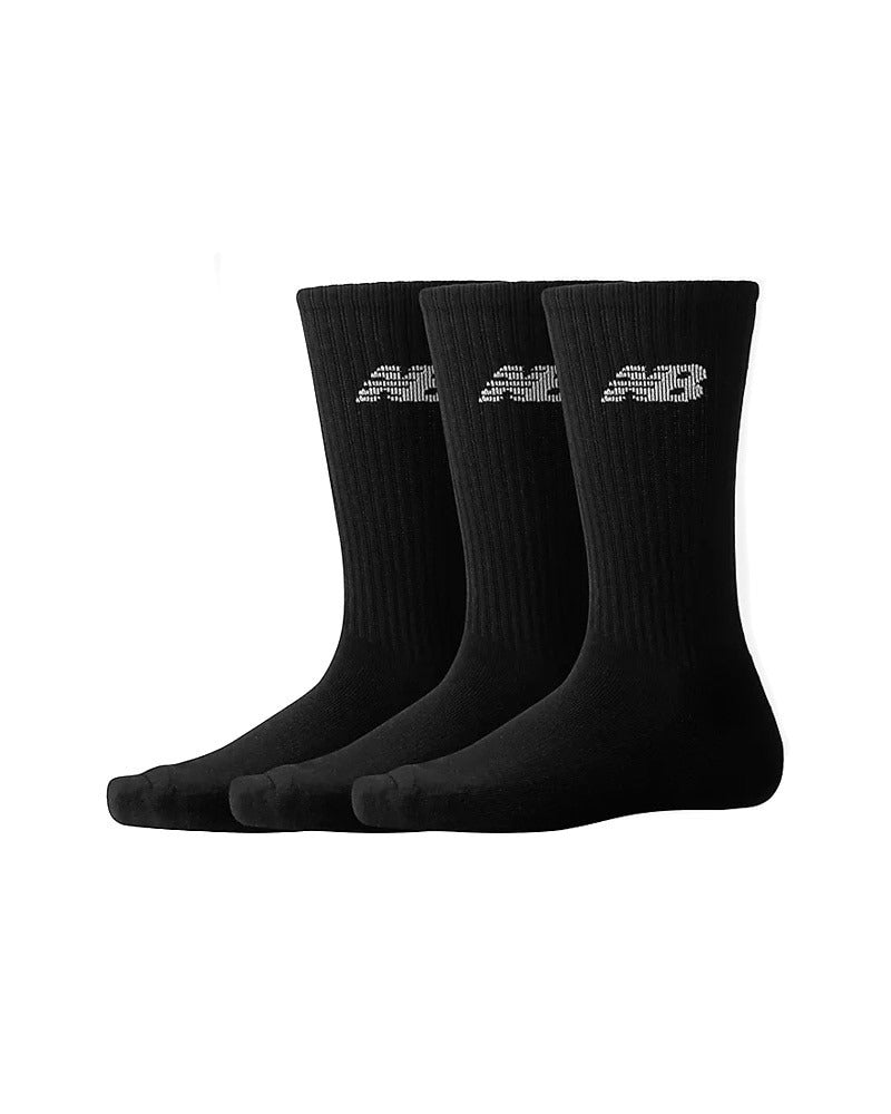 NEW BALANCE EVERYDAY CREW 3 PAIRS | LAS33863-BK