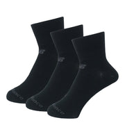 NEW BALANCE PERFORMANCE COTTON FLAT KNIT ANKLE | LAS95233-BK