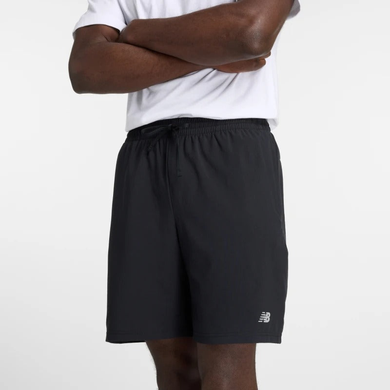 NEW BALANCE SPORT ESSENTIALS SHORT 7 | MS41232-BK