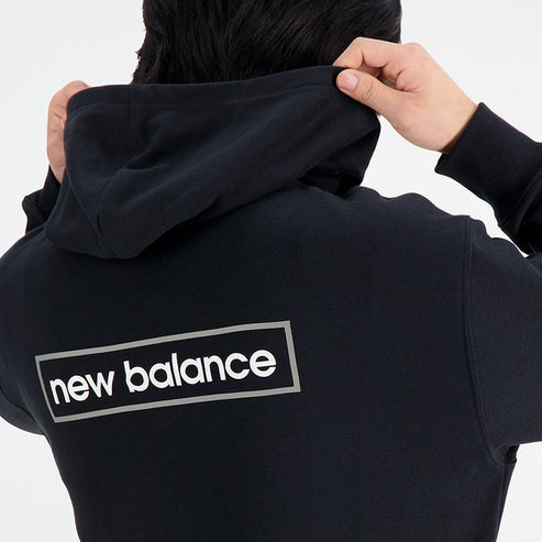 NEW BALANCE ESSENTIALS FT WINTER HOODIE | MT33540-BK