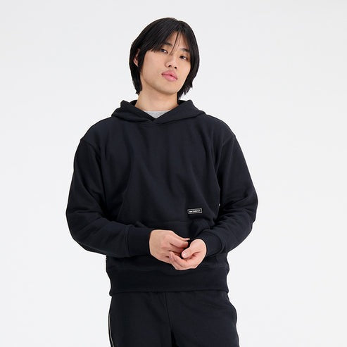 NEW BALANCE ESSENTIALS FT WINTER HOODIE | MT33540-BK