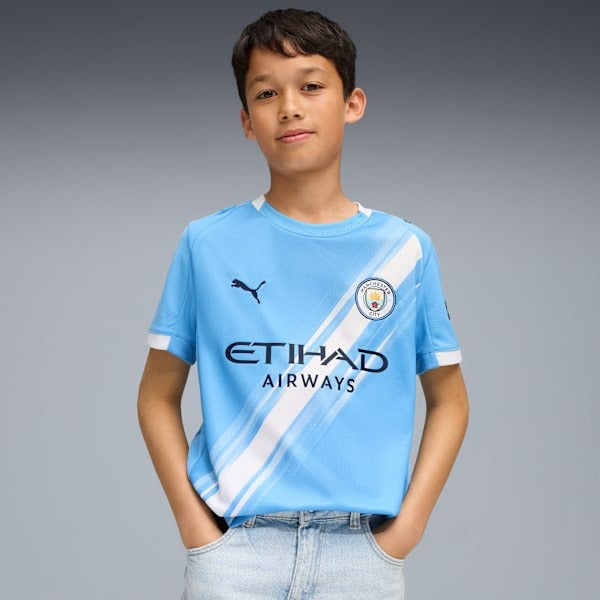 PUMA MANCHESTER CITY 25/26 HOME JERSEY JR FOOTBALL | 780341 01